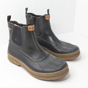 Sperry Coldbay Waterproof Chelsea Boots, Brown, Men's 10